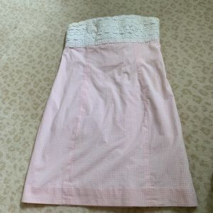 Lilly Pulitzer strapless dress